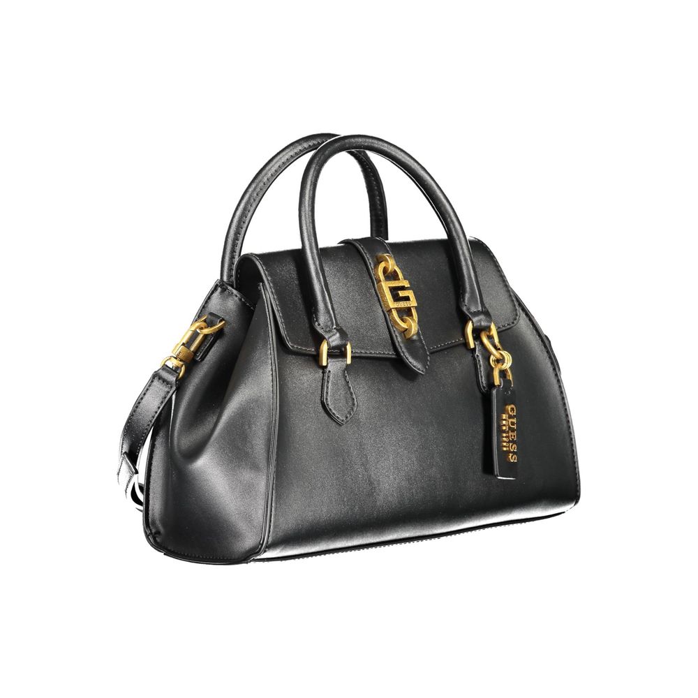 Guess Jeans Black Polyethylene Handbag