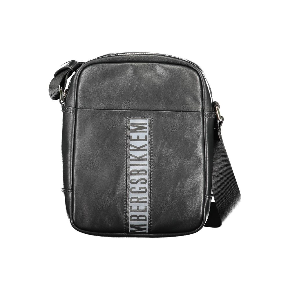 Bikkembergs Black Polyethylene Shoulder Bag