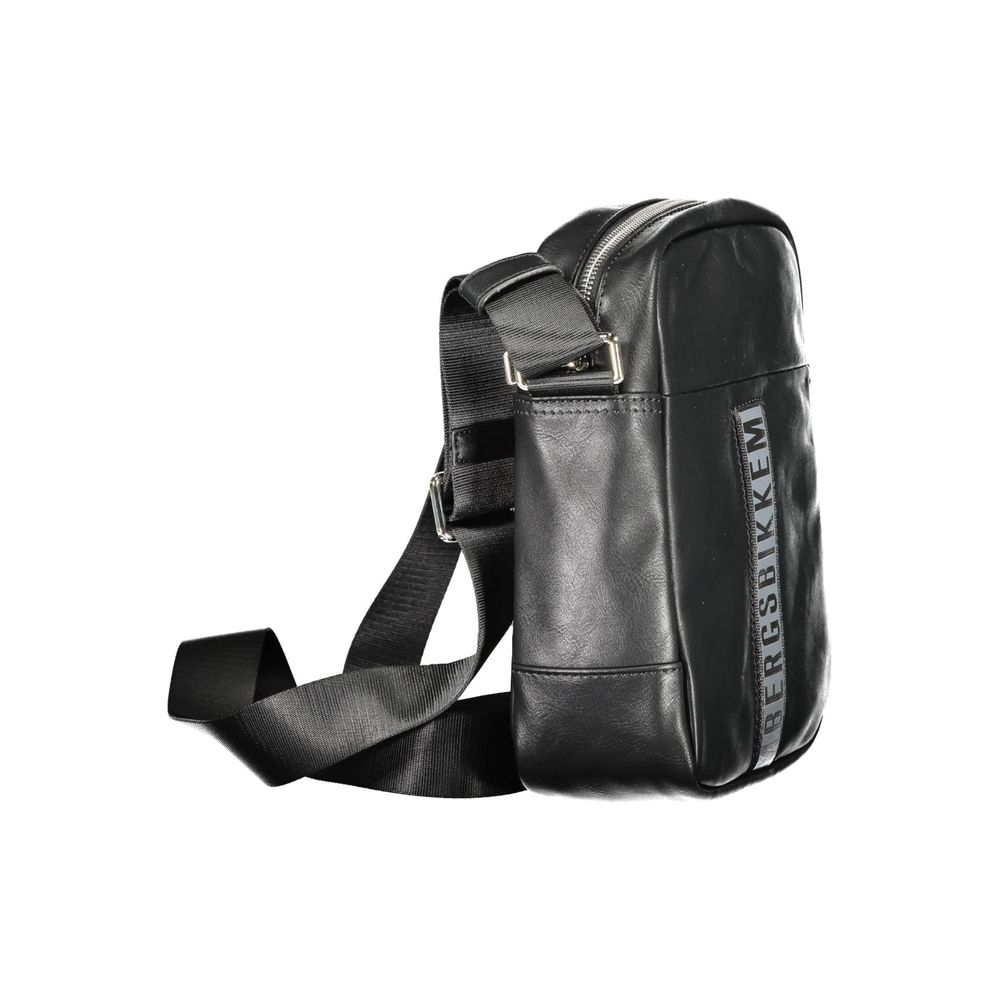 Bikkembergs Black Polyethylene Shoulder Bag