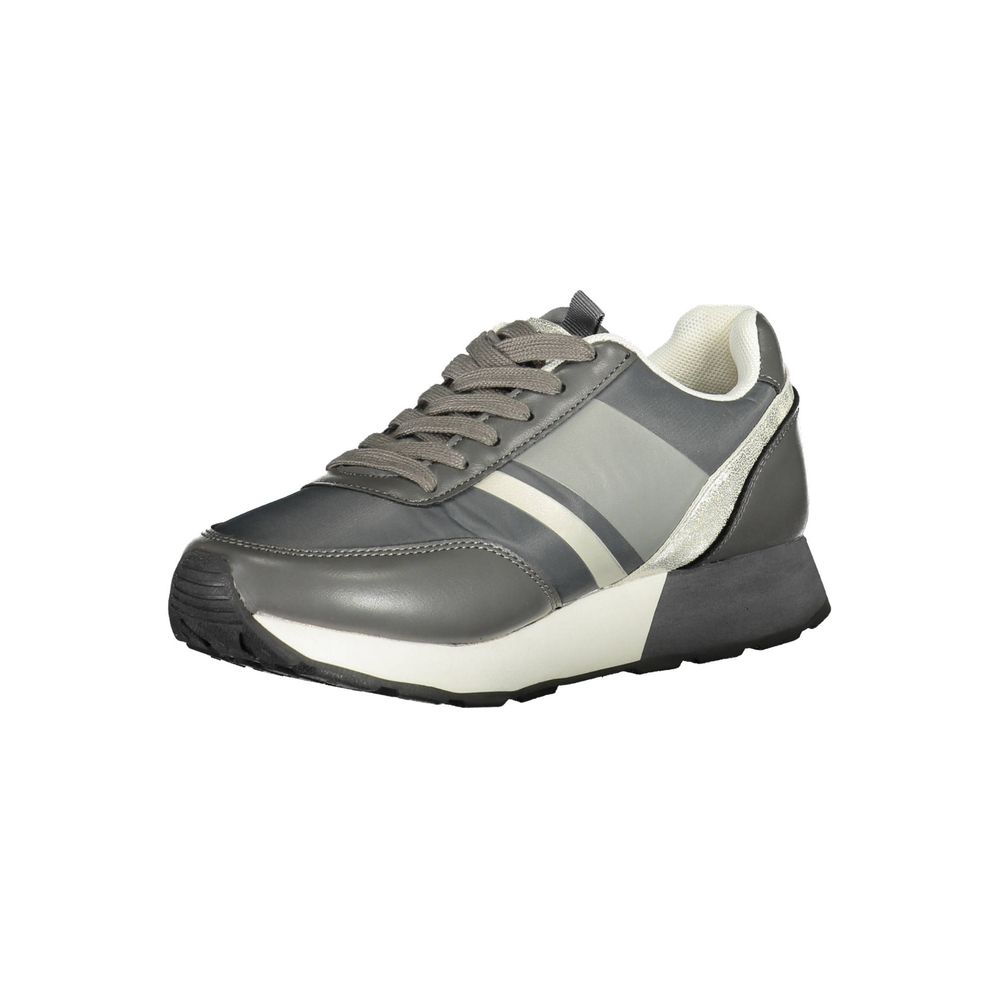 U.S. POLO ASSN. Gray Polyester Sneaker
