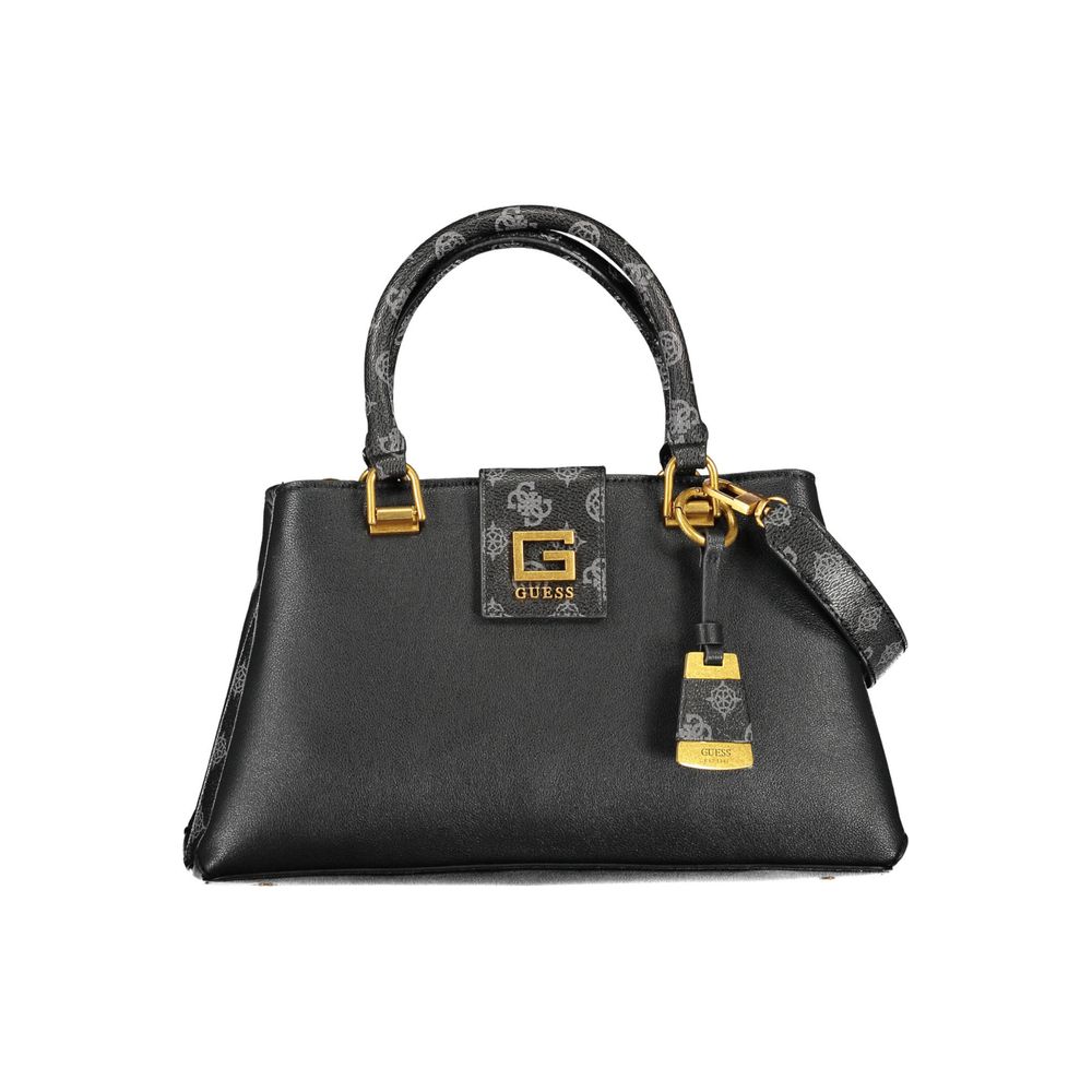 Guess Jeans Black Polyethylene Handbag