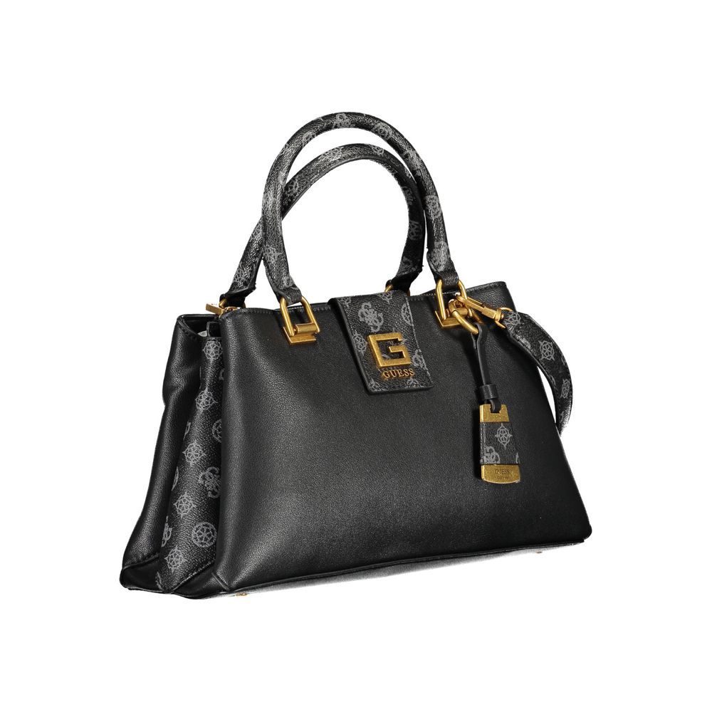 Guess Jeans Black Polyethylene Handbag
