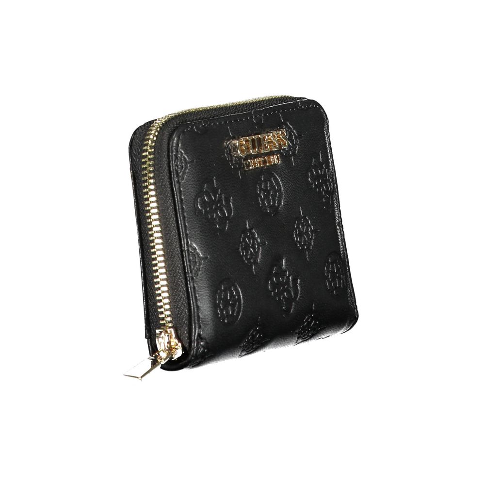 Guess Jeans Black Polyethylene Wallet