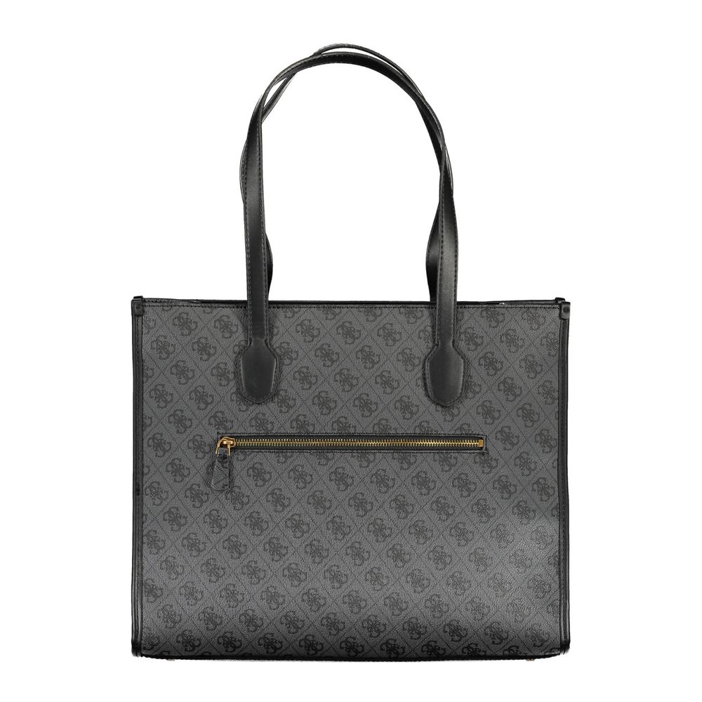 Guess Jeans Black Polyethylene Handbag