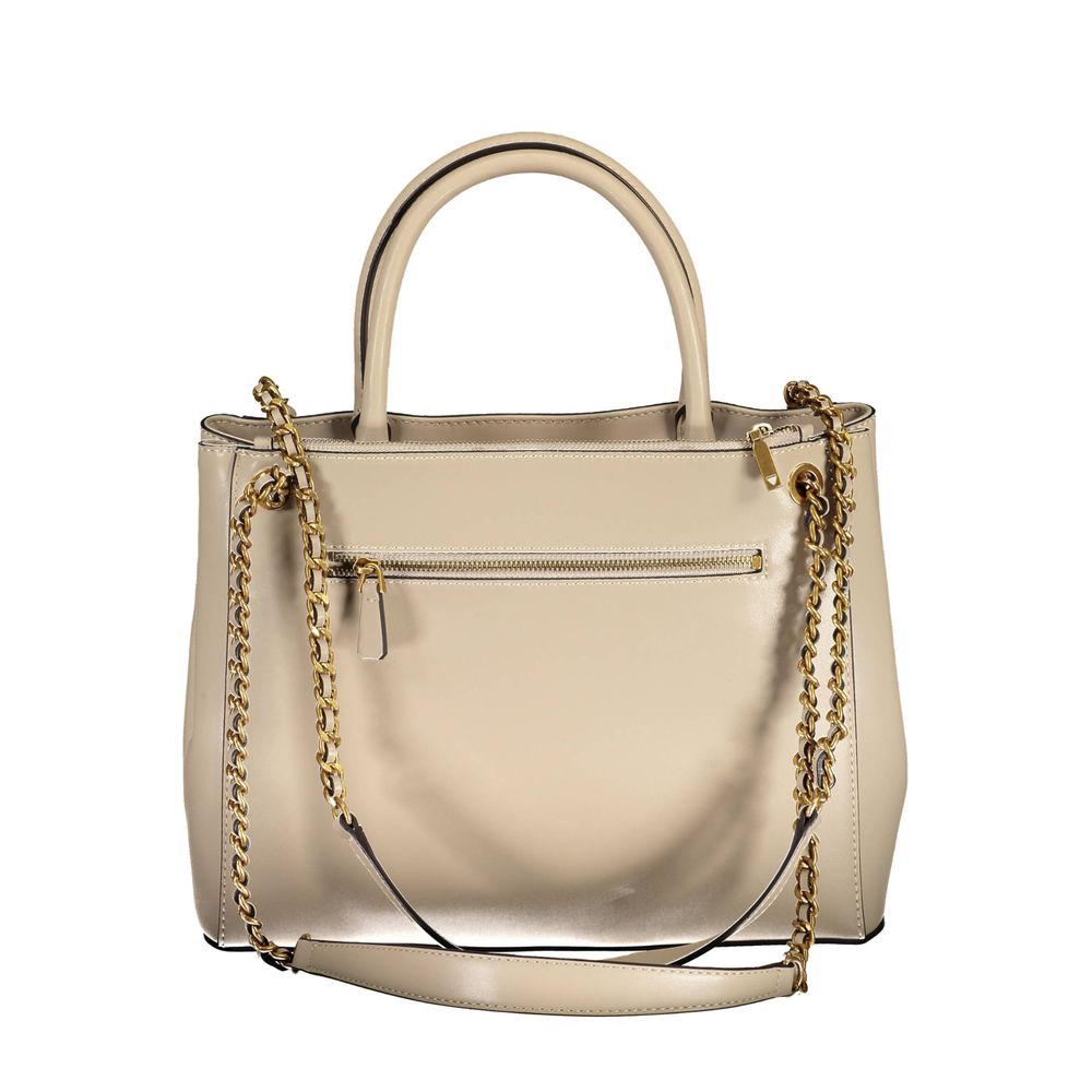 Guess Jeans Beige Polyethylene Handbag