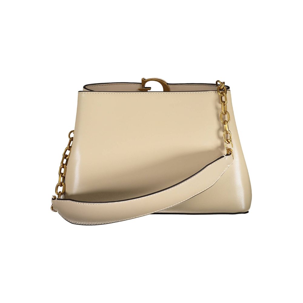 Guess Jeans Beige Polyethylene Handbag