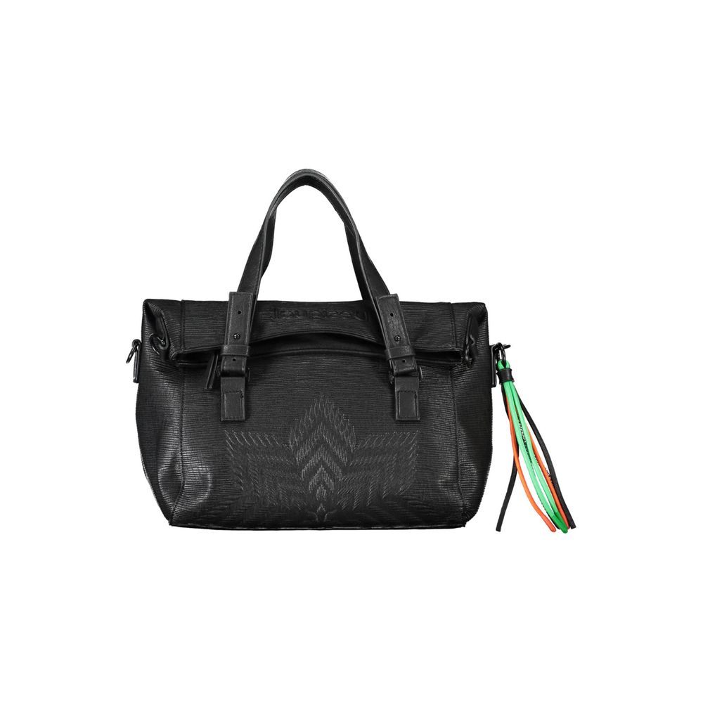 Desigual Black Polyethylene Handbag