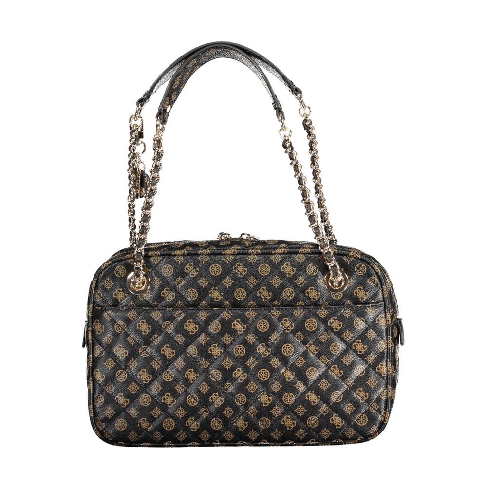 Guess Jeans Brown Polyethylene Handbag