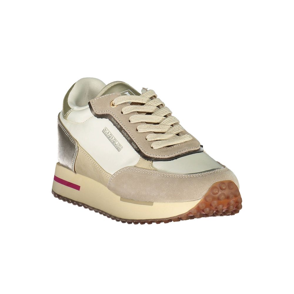 Napapijri Beige Polyester Sneaker