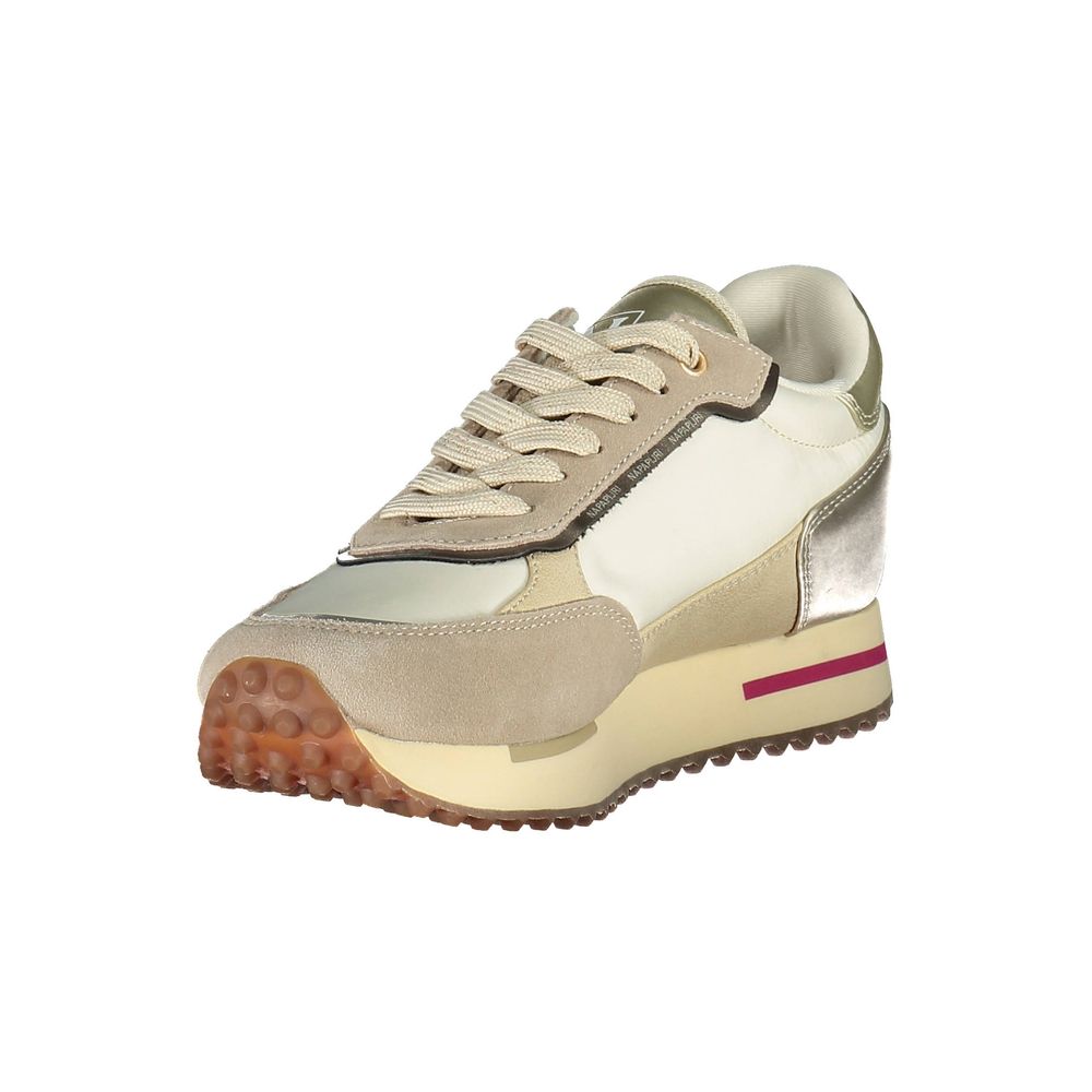 Napapijri Beige Polyester Sneaker