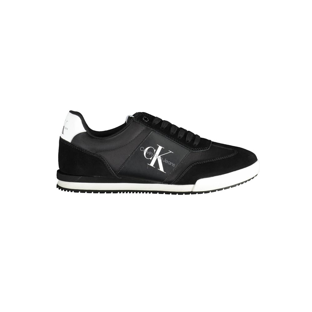 Calvin Klein Black Polyester Sneaker