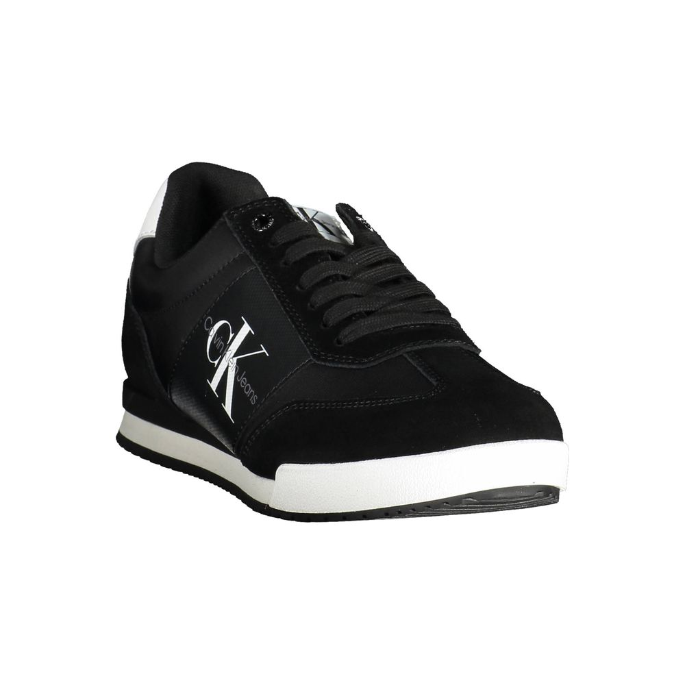 Calvin Klein Black Polyester Sneaker
