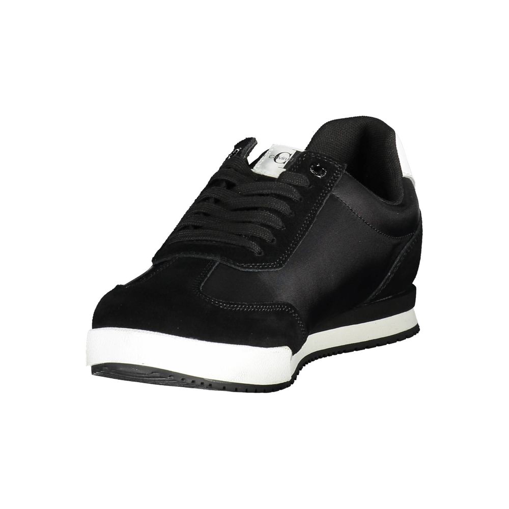 Calvin Klein Black Polyester Sneaker