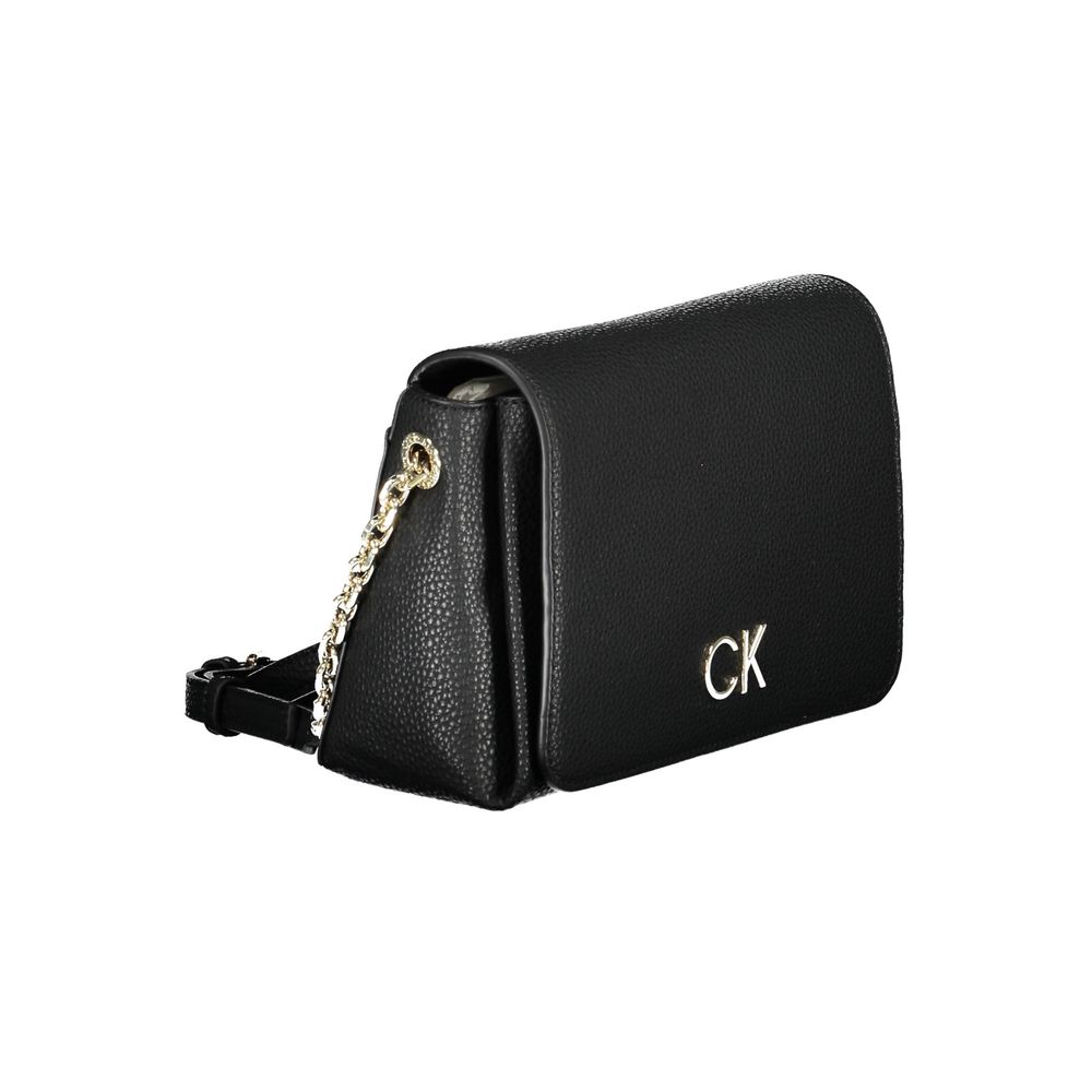 Calvin Klein Black Polyester Handbag