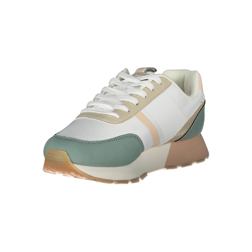 U.S. POLO ASSN. White Nylon Sneaker