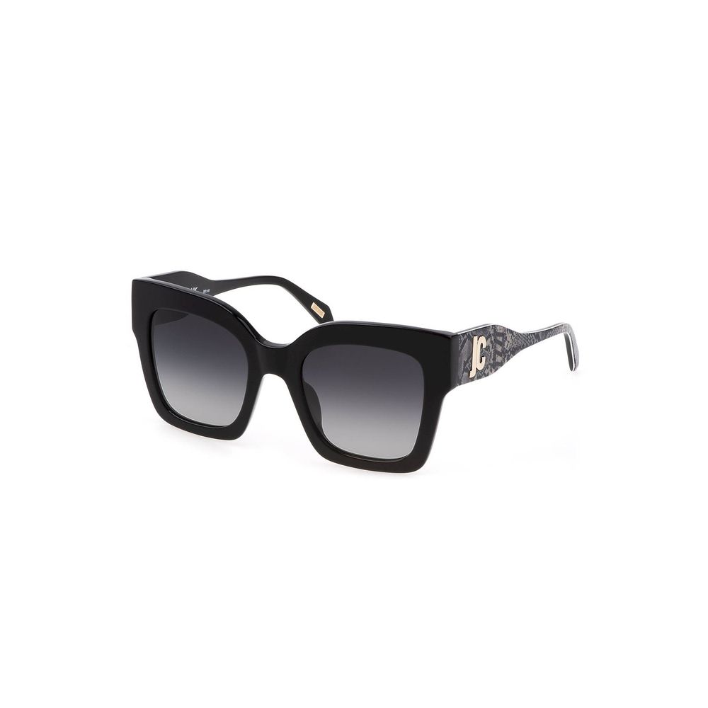 Just Cavalli Black Plastic Sunglasses