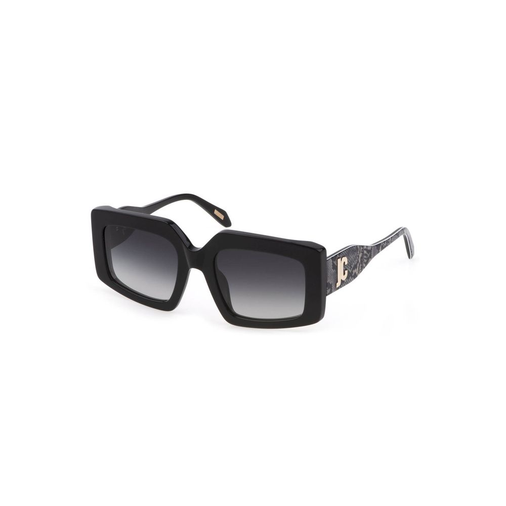 Just Cavalli Black Plastic Sunglasses