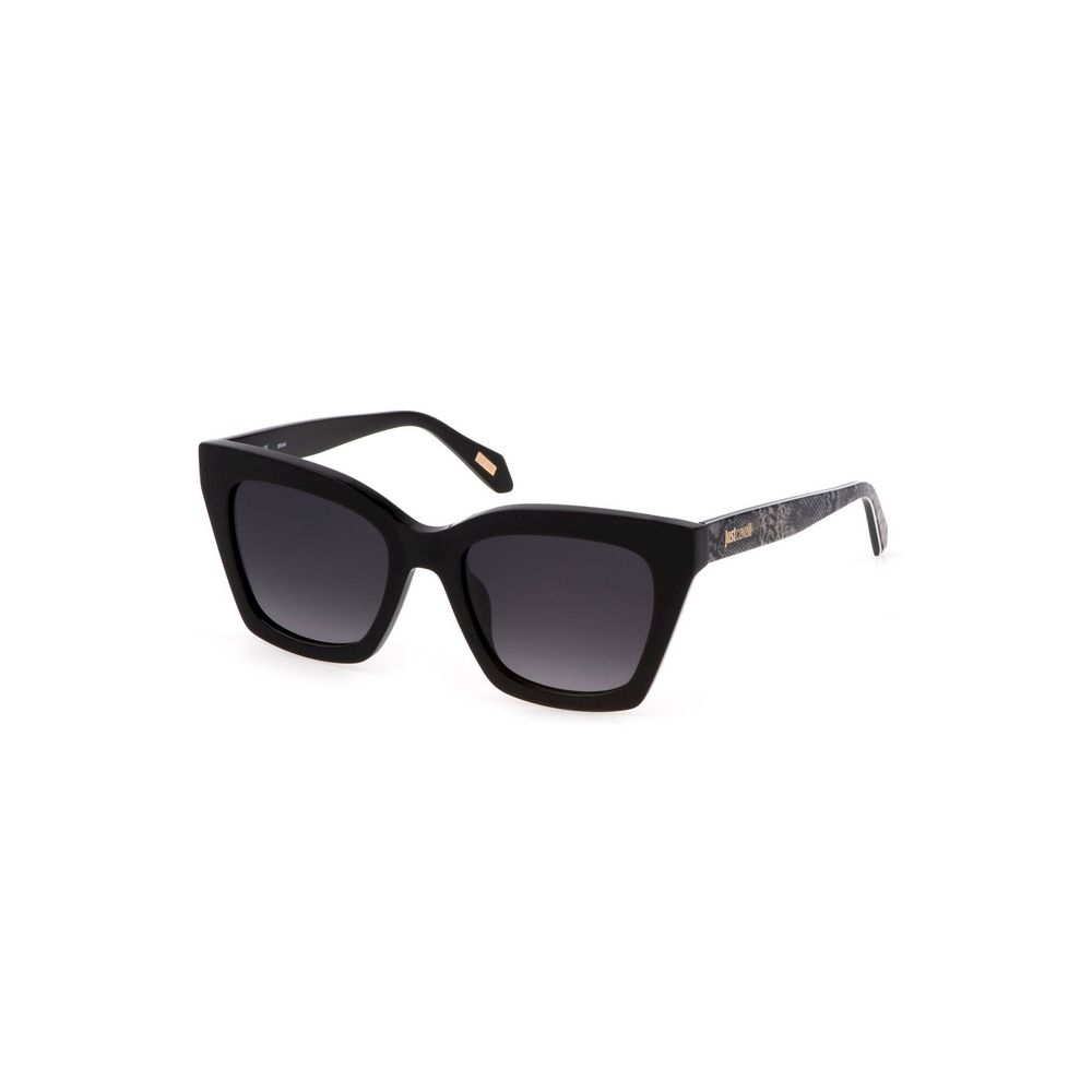 Just Cavalli Black Plastic Sunglasses