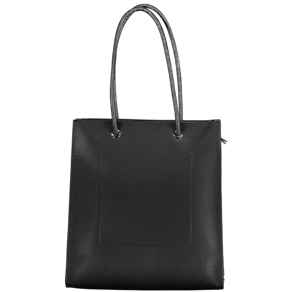 Mario Valentino Black Polyethylene Handbag
