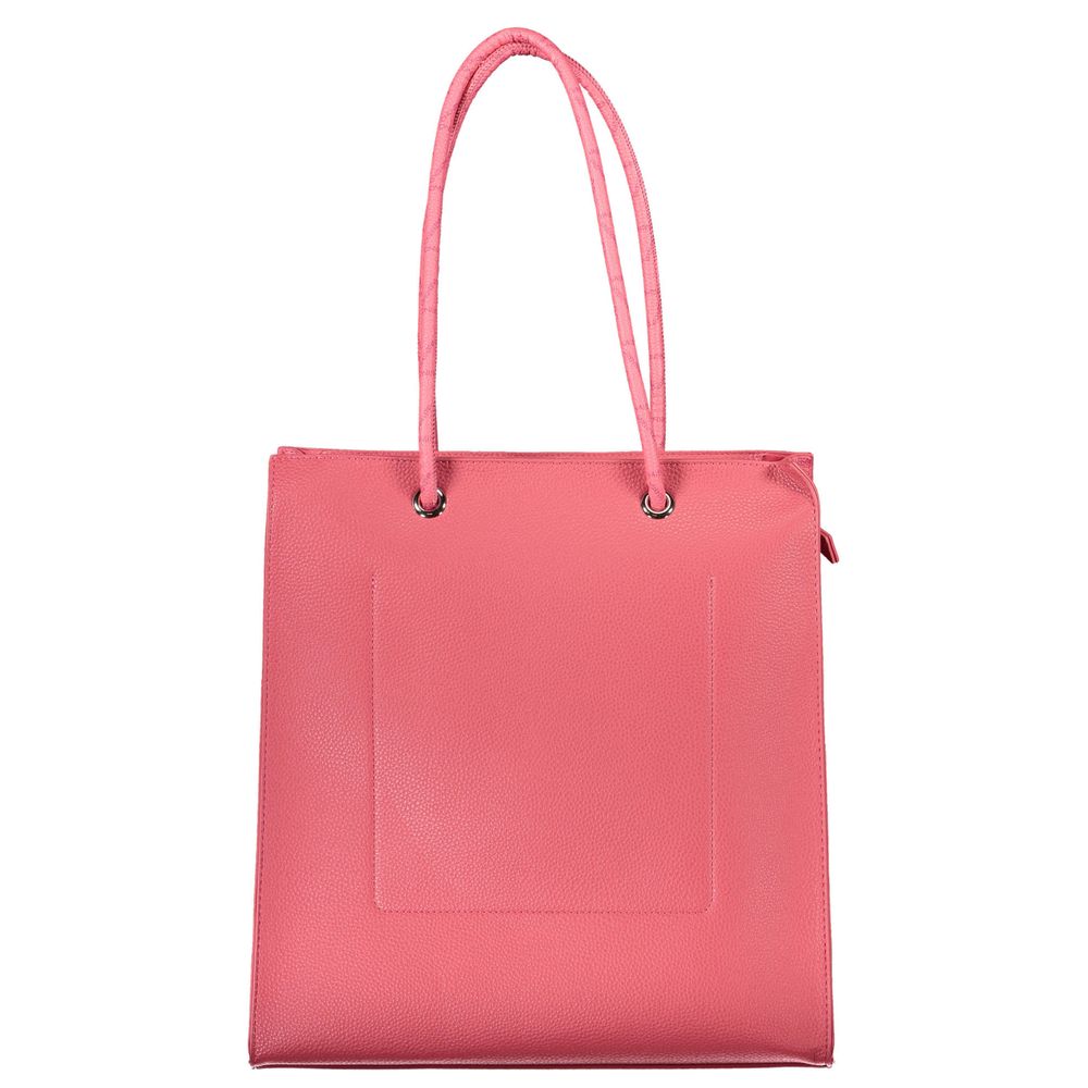 Mario Valentino Pink Polyethylene Handbag