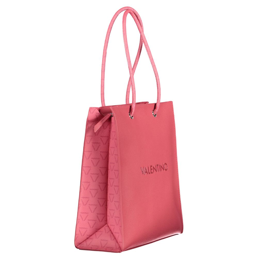 Mario Valentino Pink Polyethylene Handbag