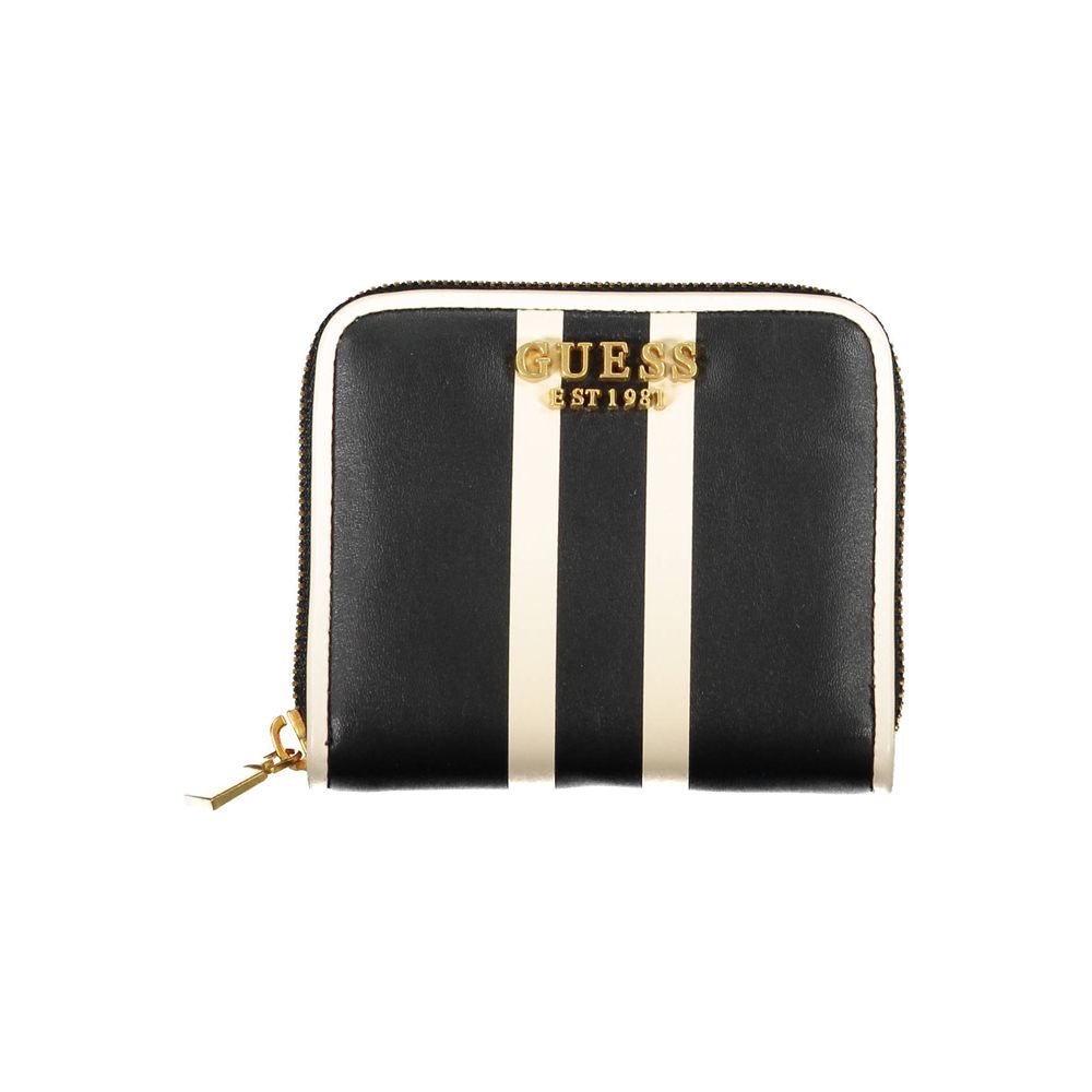 Guess Jeans Black Polyethylene Wallet