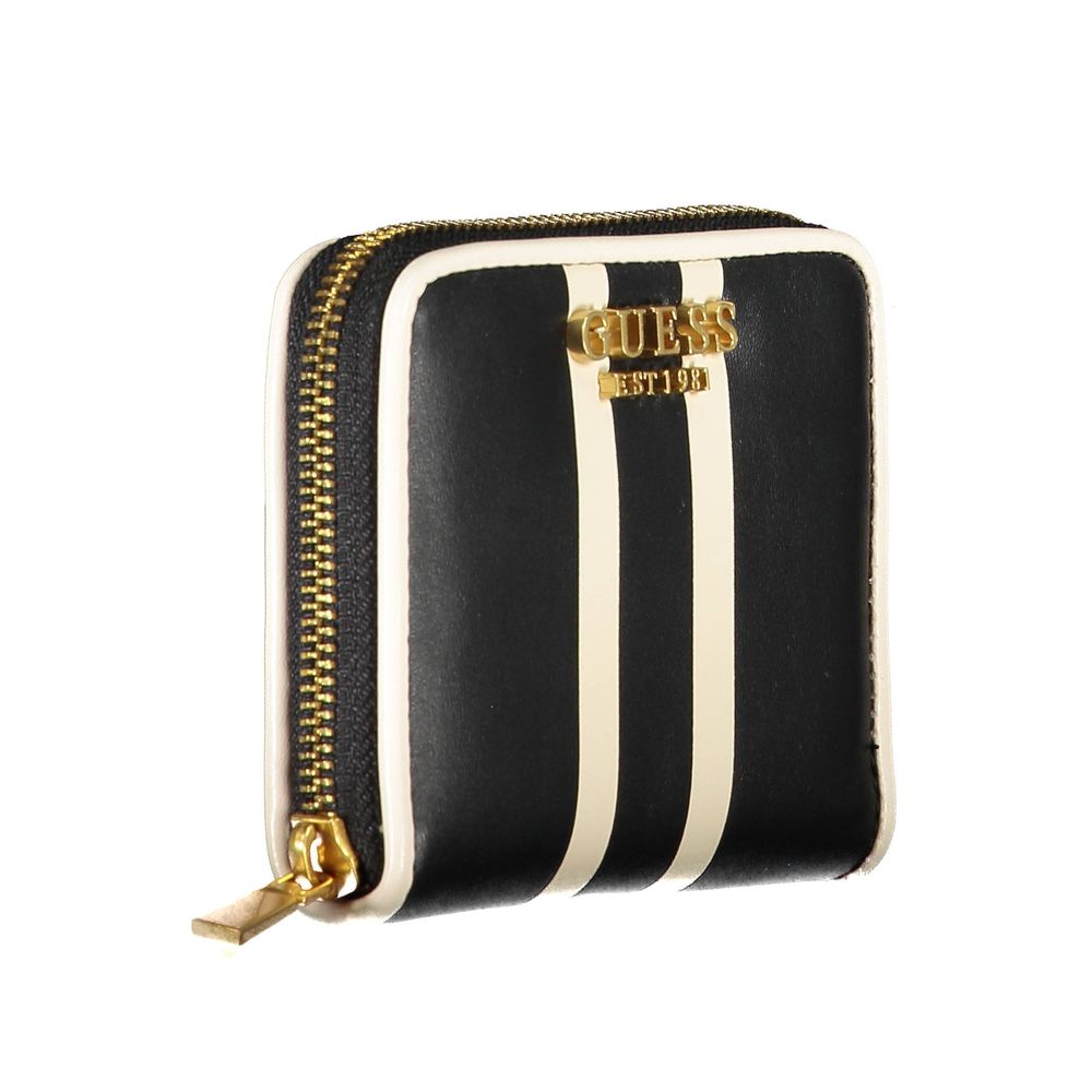 Guess Jeans Black Polyethylene Wallet