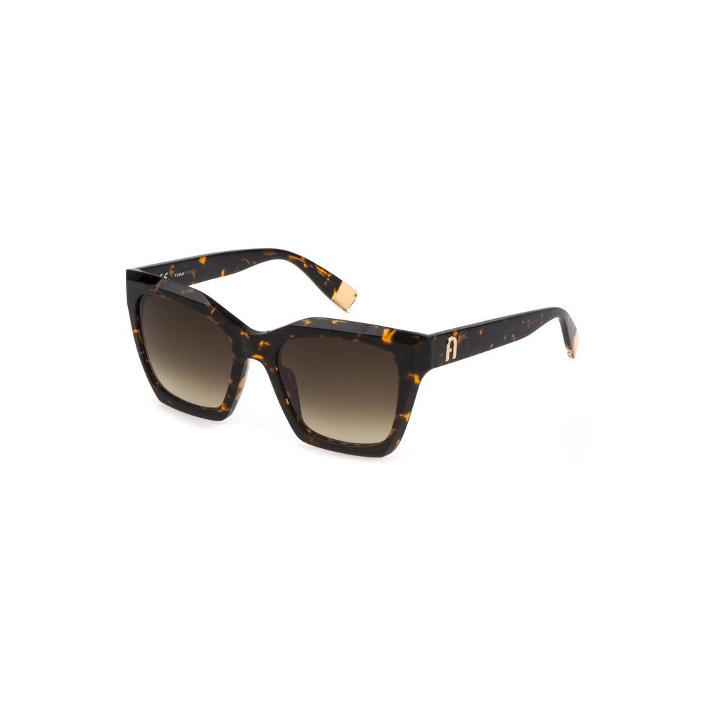 Furla Brown Acetate Women's Sunglass