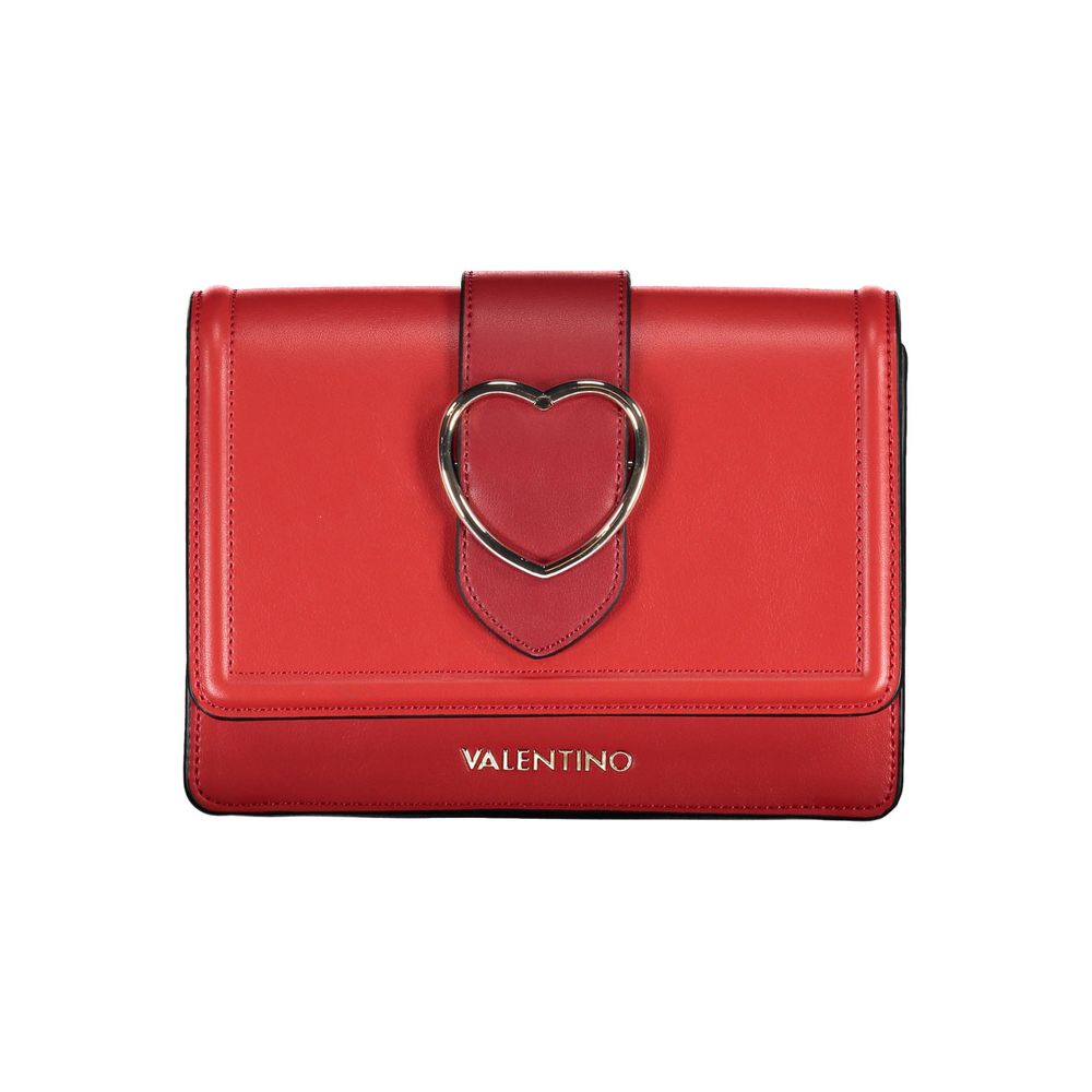 Mario Valentino Red Polyethylene Handbag