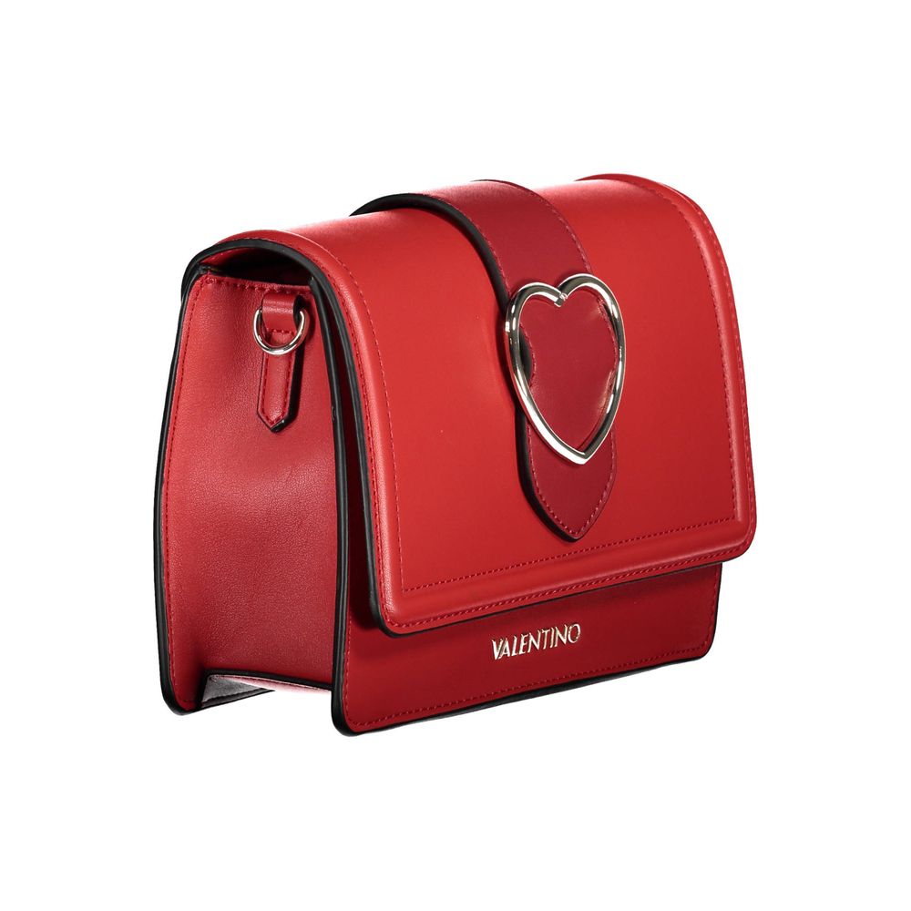 Mario Valentino Red Polyethylene Handbag