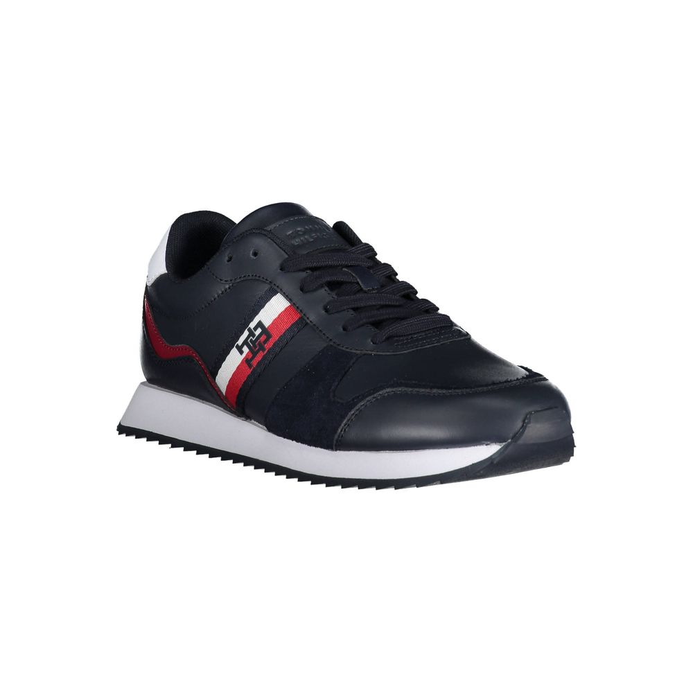 Tommy Hilfiger Blue Polyester Sneaker