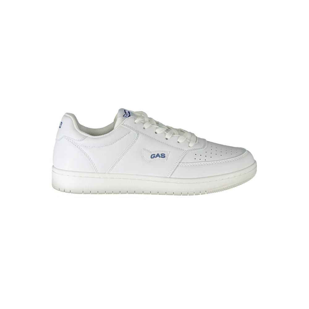 Gas White Polyester Sneaker