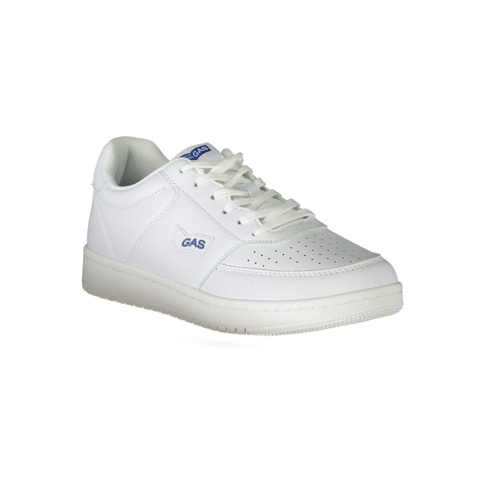 Gas White Polyester Sneaker