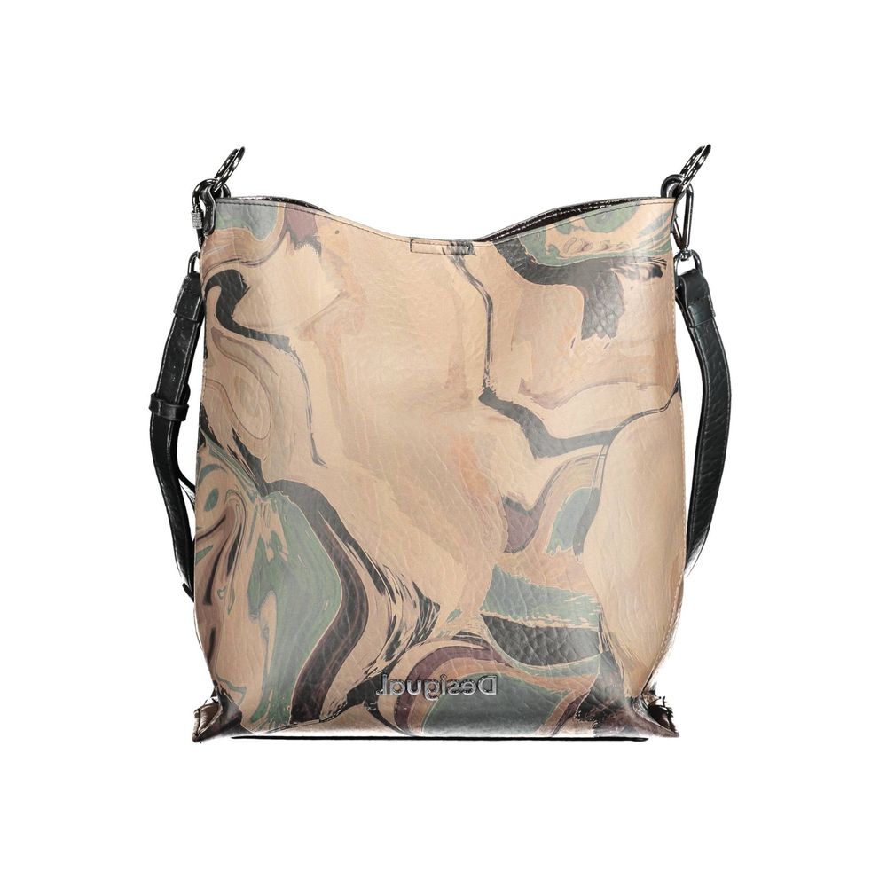Desigual Brown Polyethylene Handbag