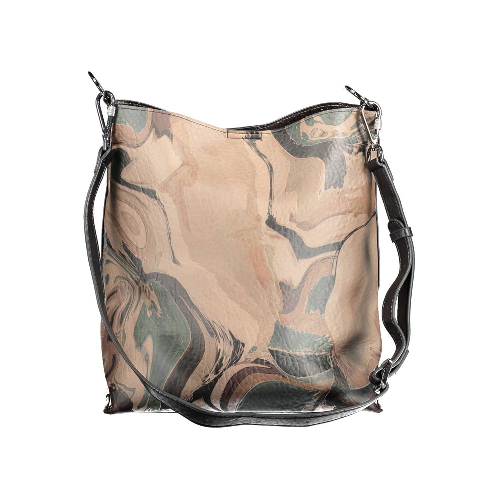 Desigual Brown Polyethylene Handbag
