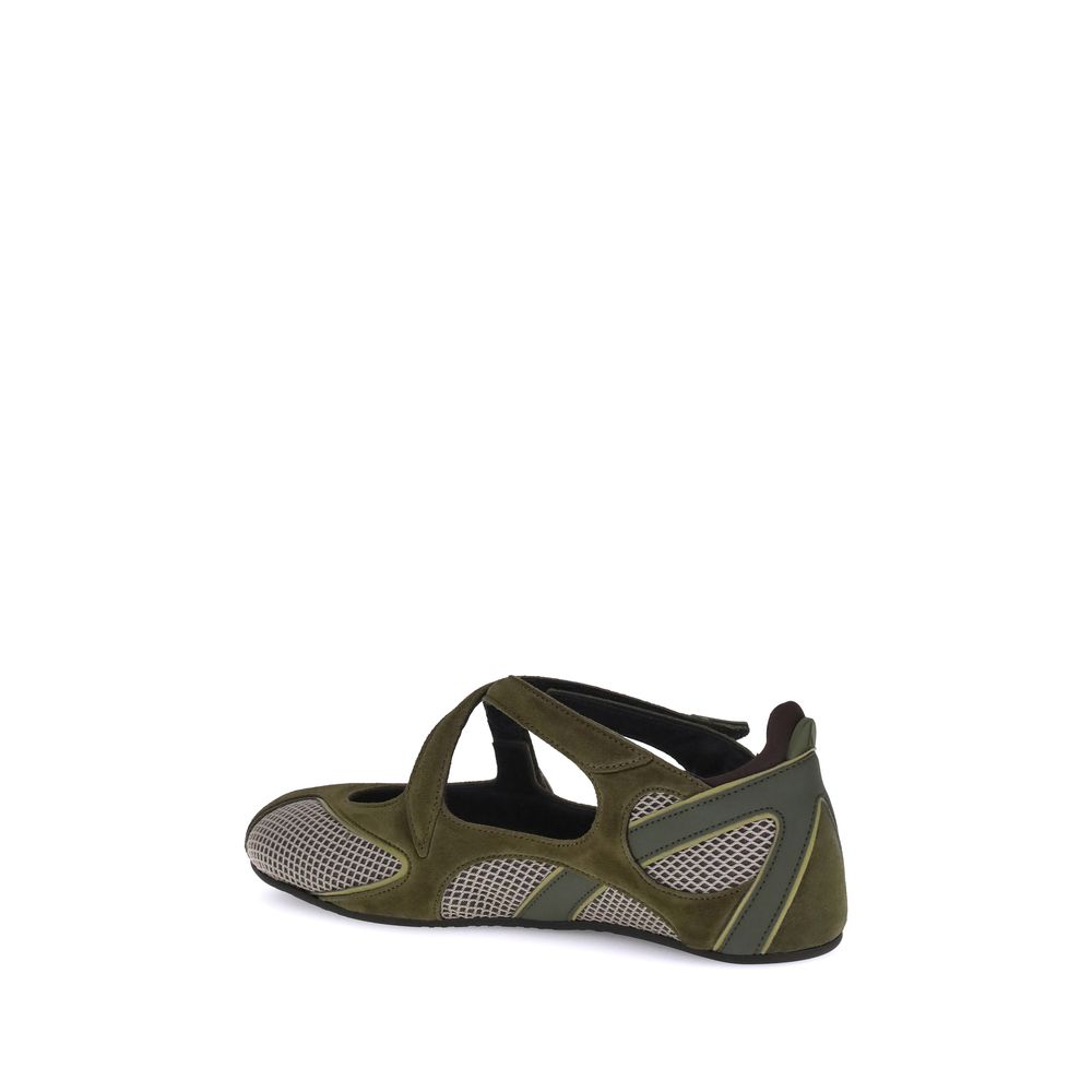 The Attico Nomad Ballerinas