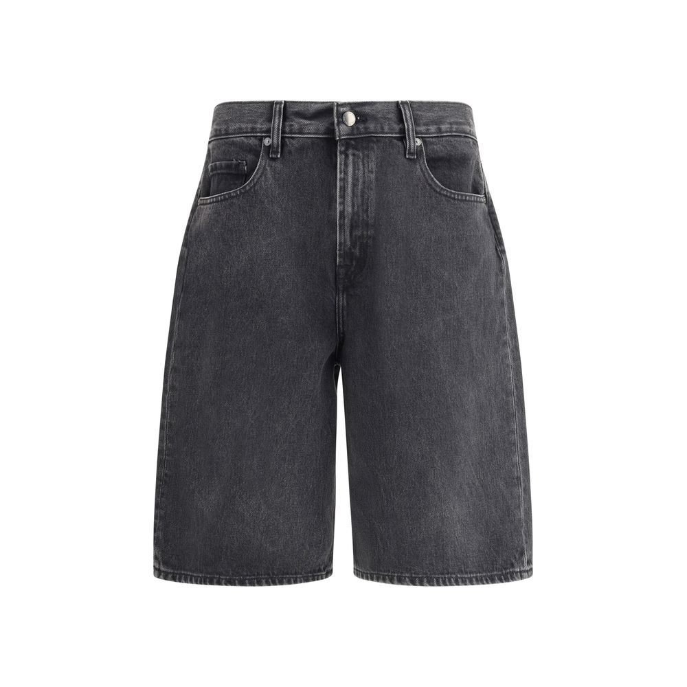 7FOR Denim Caviar Shorts