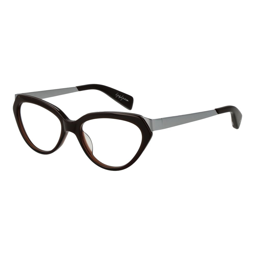 Yohji Yamamoto Brown Unisex Optical Frames