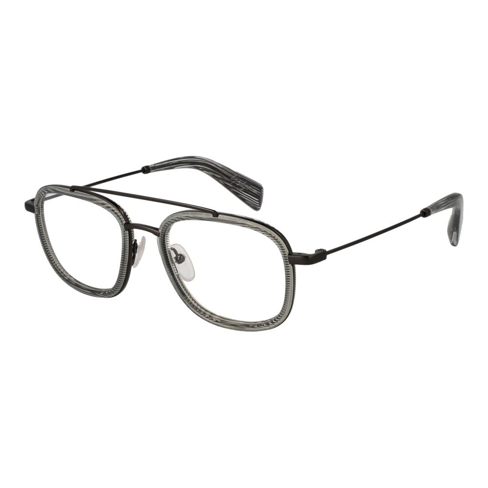 Yohji Yamamoto Gray Men Optical Frames