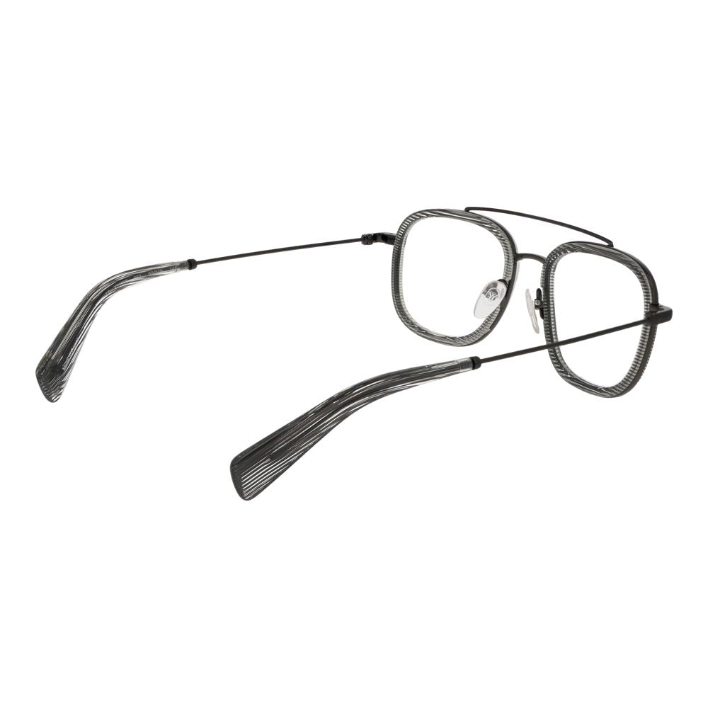 Yohji Yamamoto Gray Men Optical Frames