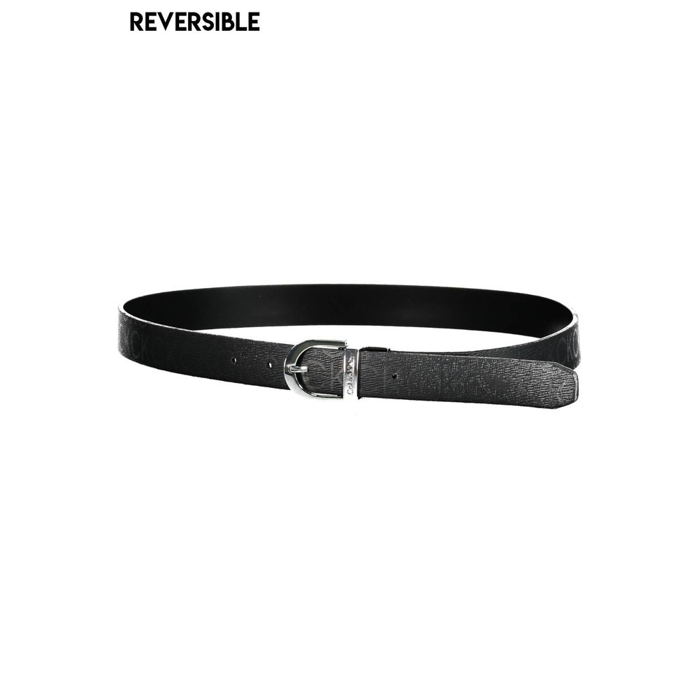 Calvin Klein Black Polyester Belt