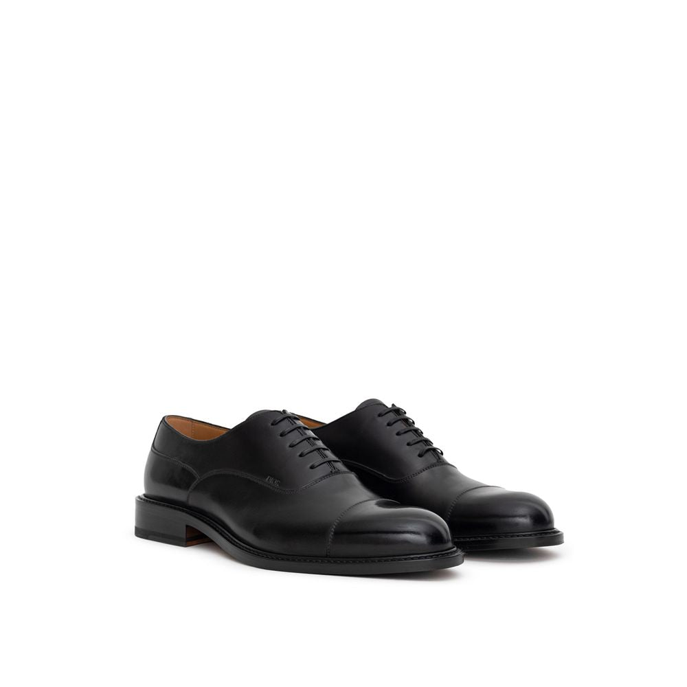 Dior Black Leather Oxfords And Derby