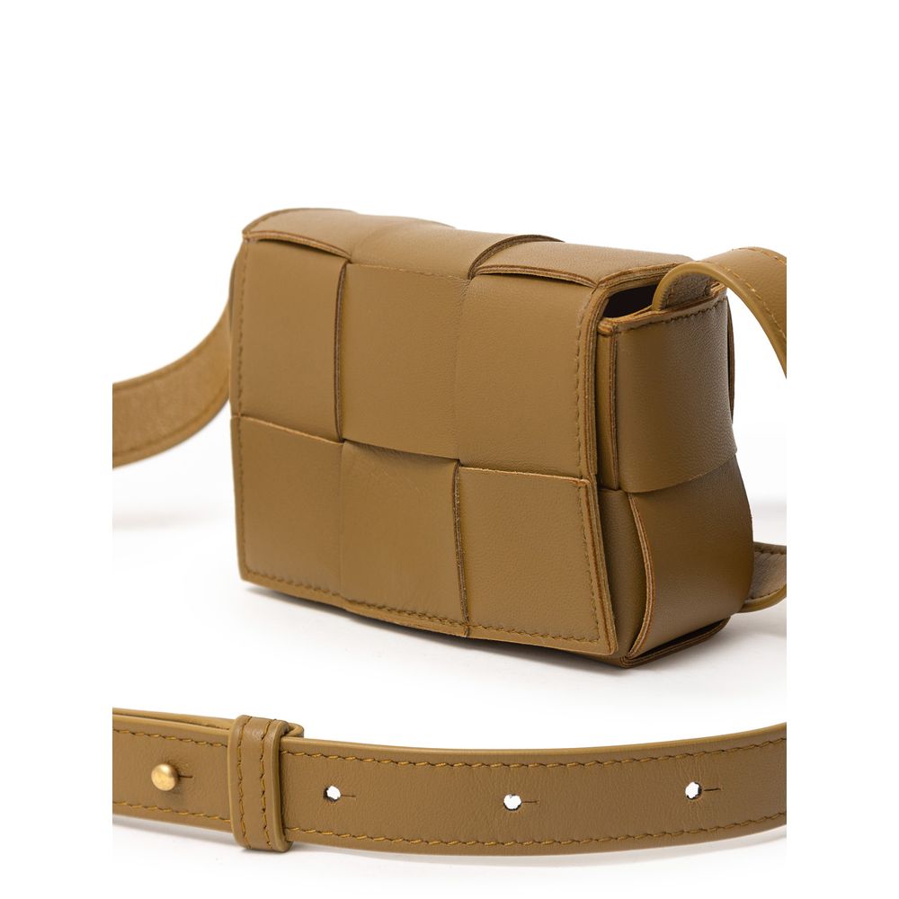 Bottega Veneta Brown Leather Shoulder Bag