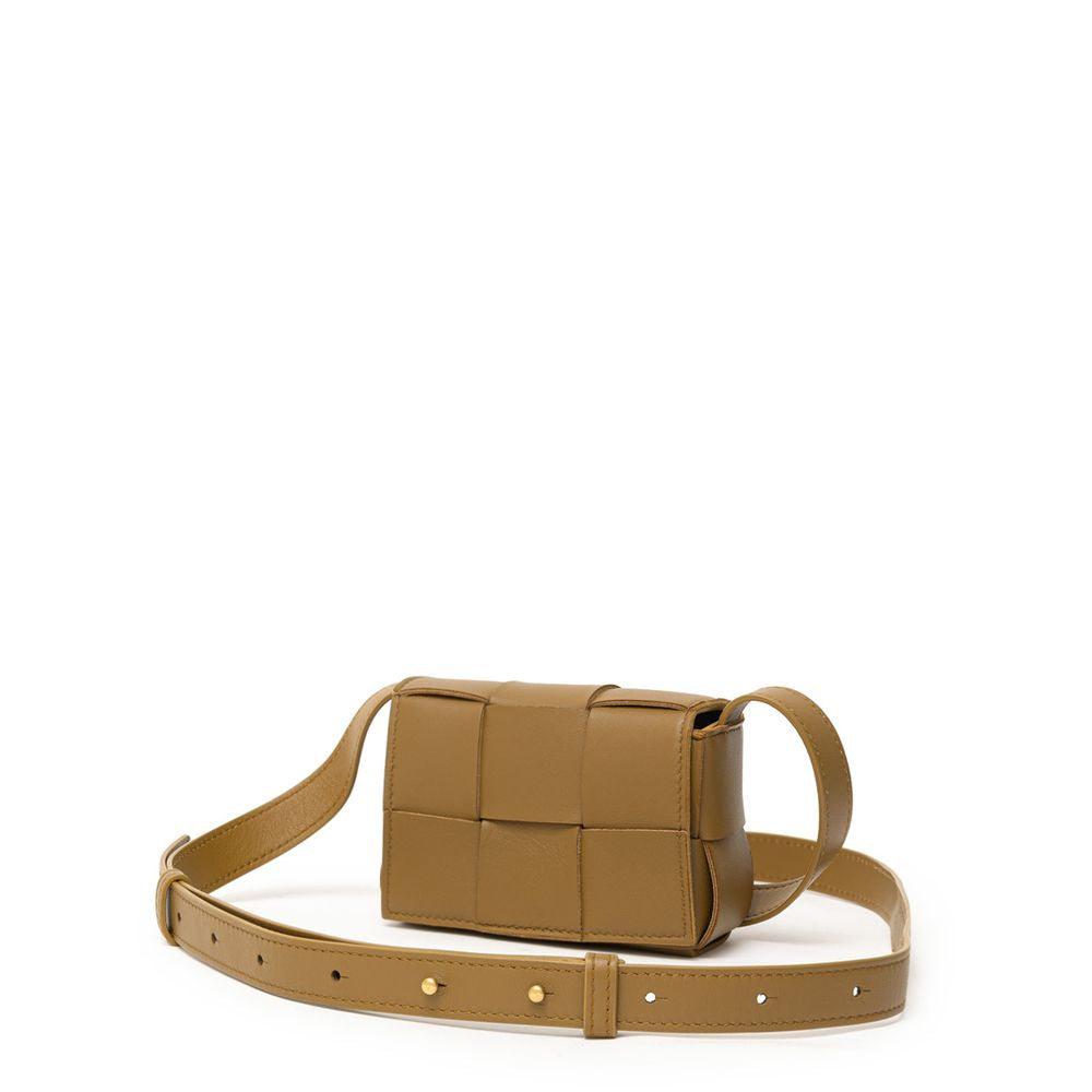 Bottega Veneta Brown Leather Shoulder Bag