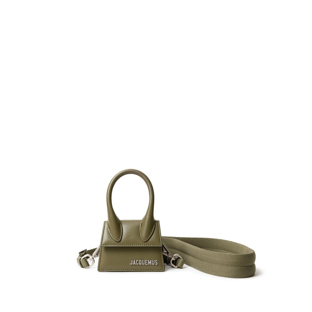 Jacquemus Green Leather Handbag