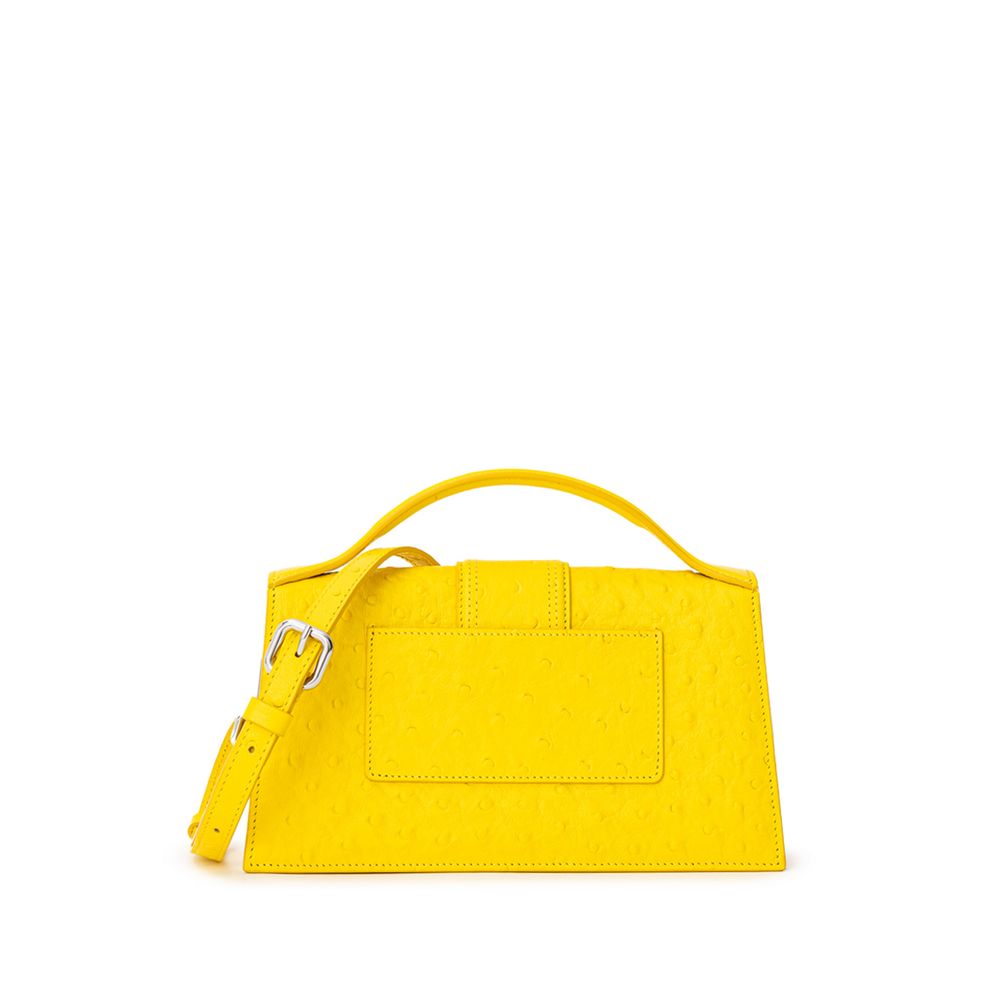 Jacquemus Yellow Leather Handbag
