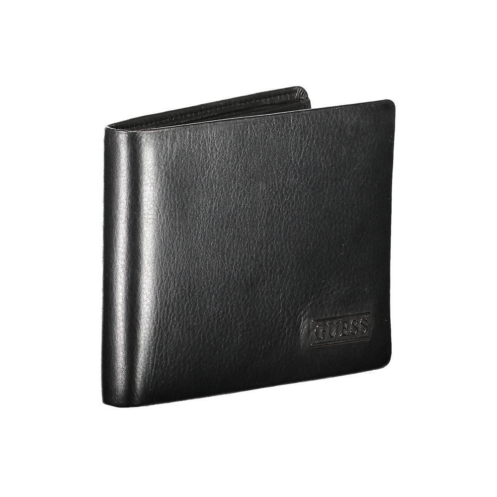 Guess Jeans Black Leather Wallet