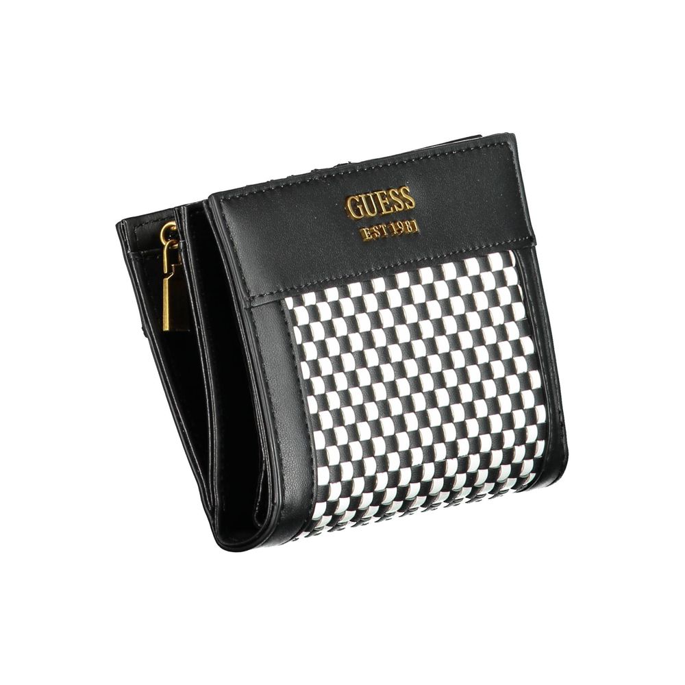 Guess Jeans Black Polyethylene Wallet