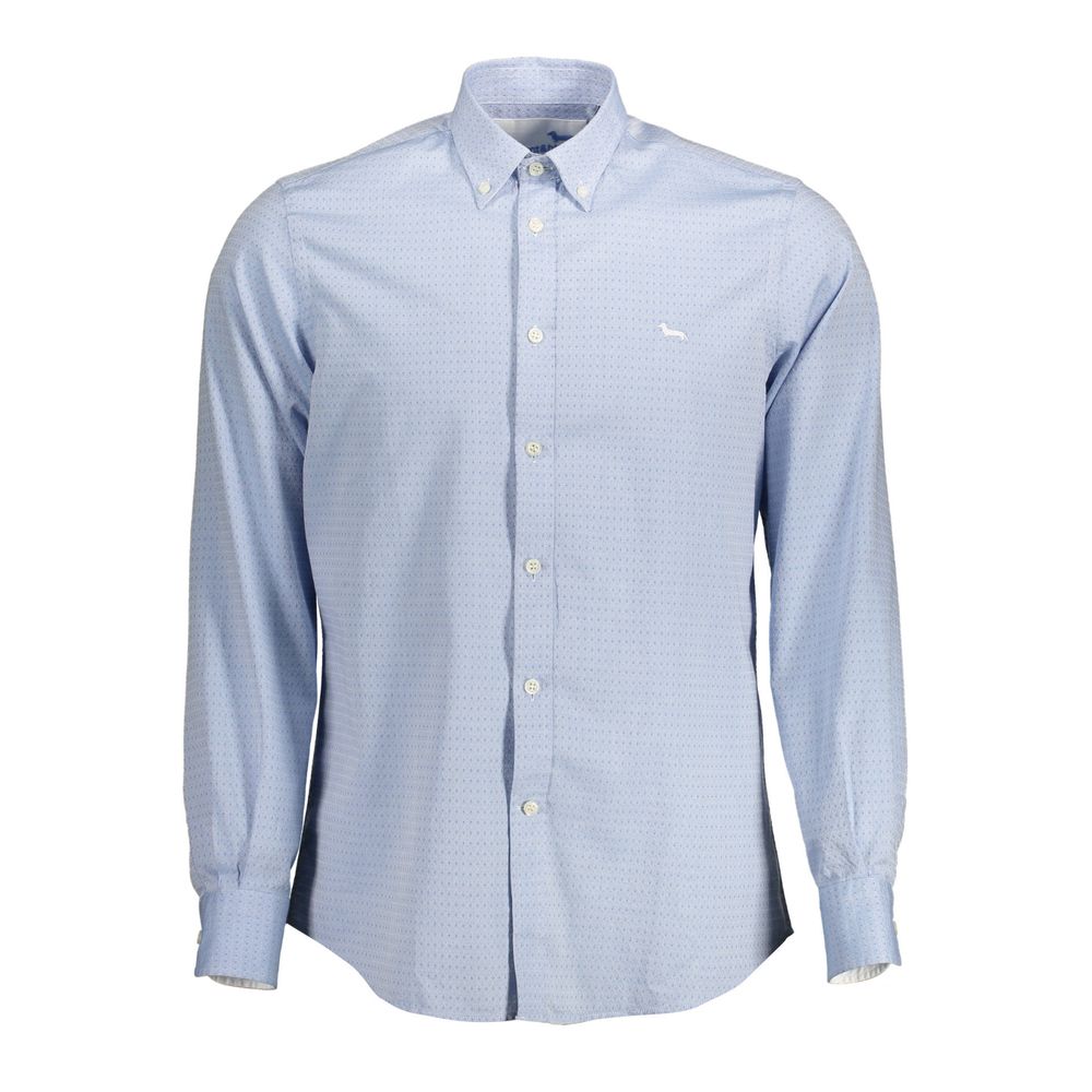 Harmont & Blaine Blue Cotton Shirt