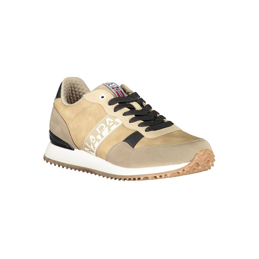 Napapijri Beige Polyester Sneaker